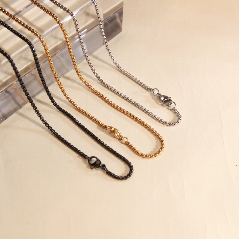 Custom 3D Bar Projection Necklace,Personalized Photo Necklace,Custom 3D Bar Name Necklace,Photo necklace for men, Gift for Him, Gift for Dad