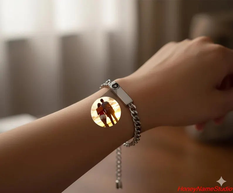 Custom Photo Projection Bracelet